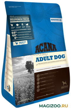 Сухой корм ACANA ADULT DOG для взрослых собак всех пород с цыпленком и зеленью (2 кг)