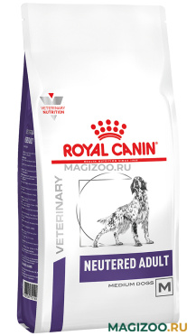 Сухой корм ROYAL CANIN NEUTERED ADULT MEDIUM DOG M для взрослых кастрированных и стерилизованных собак средних пород (3,5 кг)