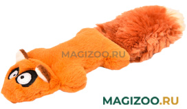 Игрушка для собак GiGwi Белка плотная с 2-мя пищалками 24 см (1 шт)