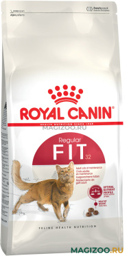 Сухой корм ROYAL CANIN FIT 32 для активных взрослых кошек (15 кг)