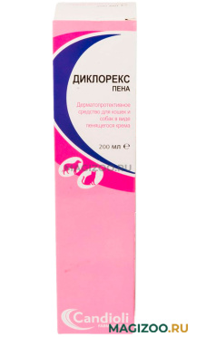 ДИКЛОРЕКС пена дерматологическая для собак и кошек 200 мл (1 шт)