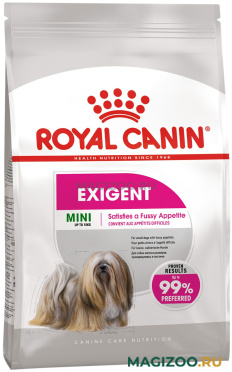 Сухой корм ROYAL CANIN MINI EXIGENT для привередливых взрослых собак маленьких пород (3 кг)