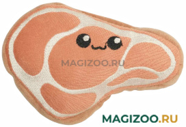 Игрушка для собак мелких и миниатюрных пород Mr.Kranch Стейк 14 х 9 см (1 шт)