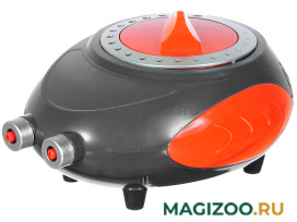 Компрессор Naribo двухканальный регулируемый для аквариума 300 - 350 л, 2 х 3 л/мин, 5 Вт (1 шт)