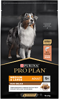 PRO PLAN DUO DELICE для взрослых собак средних и крупных пород с превосходным вкусом и двойной текстурой гранул с лососем (10 кг)