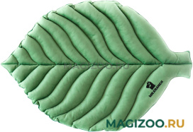 Лежанка для собак Mr.Kranch Листочек большая двусторонняя зеленая 120 х 73 х 6 см (1 шт)