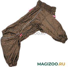 FOR MY DOGS дождевик для собак хаки для девочек 710SS-2022 F (D1)