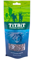 Лакомство TIT BIT для собак кубики из трески (75 гр)