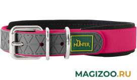 Ошейник для собак Hunter Convenience Comfort 40 S биотан мягкая горловина ягодный розовый 20 мм 27 – 35 см (1 шт)