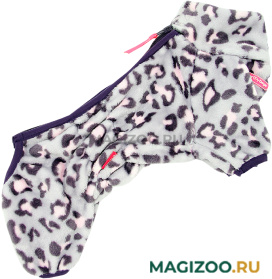 FOR MY DOGS комбинезон для собак Лео фиолетовый для девочек FW1170-2022 F (14) 