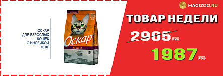 Сухой корм ОСКАР для кошек! Выгодная цена!