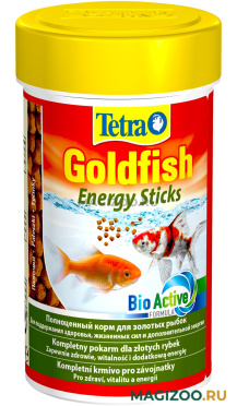 TETRA GOLDFISH ENERGY STICKS корм палочки для золотых рыбок и других холодноводных рыб (100 мл)