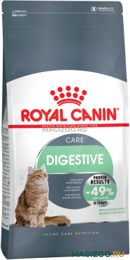 Сухой корм ROYAL CANIN DIGESTIVE CARE для взрослых кошек для поддержания здоровья пищеварительной системы (0,4 кг)