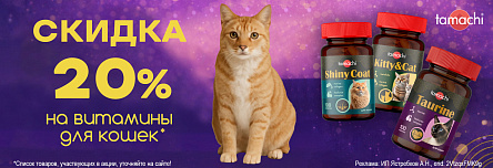 Витамины TAMACHI со скидкой 20%!