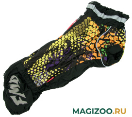 FOR MY DOGS дождевик для таксы Соты черный для мальчиков 531SS-2021 M (TC2) 