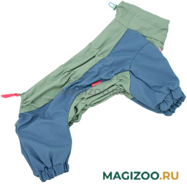 FOR MY DOGS комбинезон для собак голубой/ментол для мальчиков FW1194-2022 M (12) 