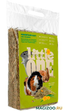 LITTLE ONE горное сено для грызунов с одуванчиком (400 гр)