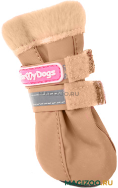 FOR MY DOGS сапоги для собак коричневые FMD640-2019 Bg (0)