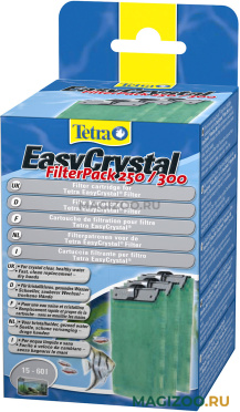 Картридж без угля для внутренних фильтров Tetra EasyCrystal FilterPack 250/300 (1 шт)