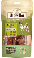 Лакомство AlpenHof для собак утиные шейки 50 гр (1 уп)