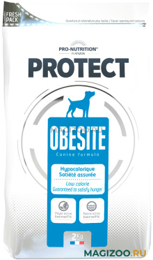 Сухой корм FLATAZOR PROTECT OBESITE диетический для взрослых собак всех пород (2 кг)