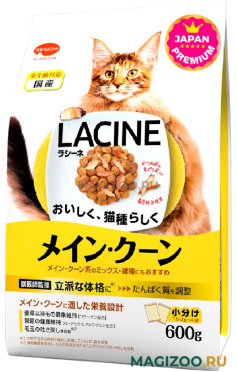 Сухой корм LACINE для кошек и котят мейн-кунов для суставов с тихоокеанским тунцом и японским цыпленком (0,6 кг)