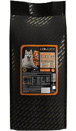 LEO&LUCY HOLISTIC для взрослых собак средних пород с кроликом, тыквой и биодобавками (4,5 кг)