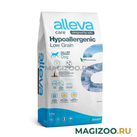 Сухой корм ALLEVA CARE ADULT DOG HYPOALLERGENIC LOW GRAIN низкозерновой для взрослых собак всех пород при пищевой аллергии (5 кг)