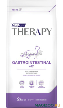 Сухой корм VITALCAN THERAPY FELINE GASTROINTESTINAL AID для кошек при заболеваниях желудочно-кишечного тракта (2 кг)