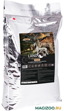 Сухой корм LANDOR DOG ADULT LARGE BREED LAMB & RICE для взрослых собак крупных пород с ягненком и рисом (15 кг)