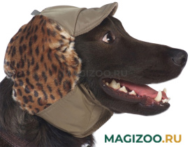 Тузик шапка для собак теплая с велюром 42 см № 2 а в ассортименте (1 шт)