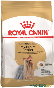 Сухой корм ROYAL CANIN YORKSHIRE TERRIER ADULT для взрослых собак йоркширский терьер (3 кг)