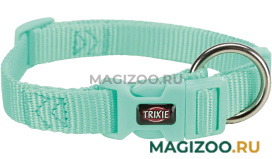 Ошейник для собак Trixie Premium S–М нейлон мятный 15 мм 30 – 45 см (1 шт)