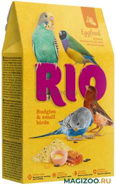 RIO EGGFOOD корм яичный для волнистых попугаев и мелких птиц (250 гр)