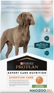 Сухой корм PRO PLAN ACTI PROTECT DIGESTION CARE для взрослых собак всех пород с чувствительным пищеварением с ягненком (10 кг)