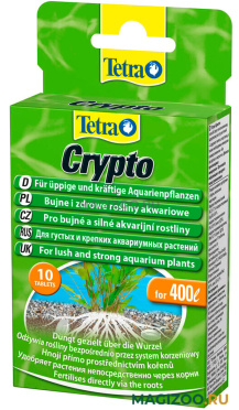 Удобрение для водных растений TETRA CRYPTO для правильного формирования корневой системы уп.10 таблеток (1 шт)