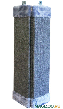 Когтеточка Zooexpress угловая ковровая 50 х 32 см (1 шт)