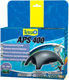Компрессор Tetra APS 400 для аквариума 250 - 600 л, 400 л/ч, 4,5 Вт черный (1шт) 
