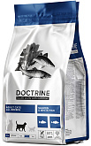 DOCTRINE ADULT CAT SALMON & WHITE FISH беззерновой для взрослых кошек с лососем и белой рыбой (0,8 кг)