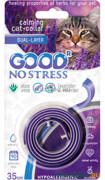 Ошейник успокаивающий Good No Stress для кошек 35 см (1 шт)