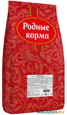 Сухой корм РОДНЫЕ КОРМА для взрослых кастрированных котов и стерилизованных кошек с курицей и ягодами (10 кг)