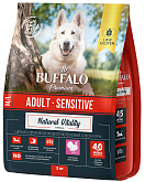 MR.BUFFALO ADULT M/L SENSITIVE для взрослых собак средних и крупных пород с чувствительным пищеварением с индейкой (2 кг)