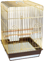 Клетка для птиц Triol 1302G золото цвет в ассортименте 52 х 41 х 59 см (1 шт)
