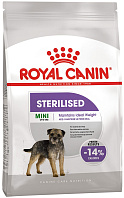 ROYAL CANIN MINI STERILISED ADULT для кастрированных и стерилизованных взрослых собак маленьких пород (3 кг)