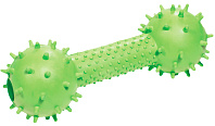 TRIOL игрушка для собак «Гантель шипованная с колокольчиком», 14 см (1 шт)
