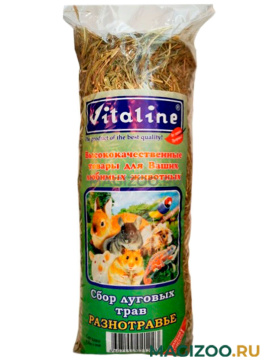 Vitaline Разнотравье сбор луговых трав для грызунов и кроликов 400 гр (1 шт)