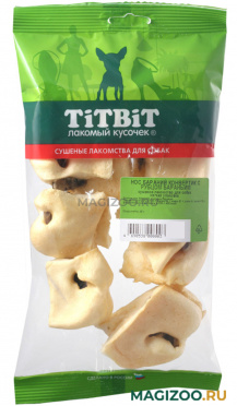 Лакомство TIT BIT для собак нос бараний конвертик с рубцом бараньим 40 гр (1 шт)