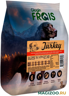Сухой корм FRAIS SIGNATURE ADULT DOG TURKEY для взрослых собак средних и крупных пород с индейкой (3 кг)