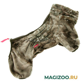 FOR MY DOGS комбинезон для собак коричневый для мальчиков FW1107-2021 M (14) 