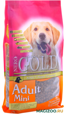Сухой корм NERO GOLD DOG ADULT MINI для взрослых собак маленьких пород с курицей и рисом (2,5 кг)